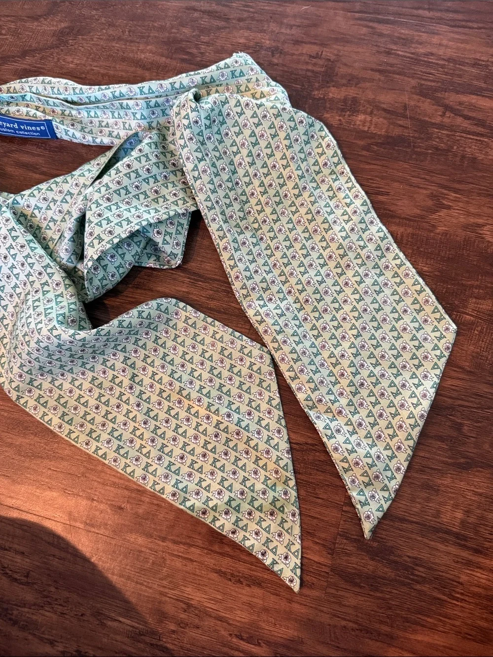 Vineyard Vines kappa delta Mint Green Printed Scarf